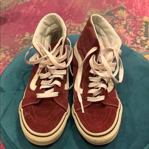Van’s women’s high top shoes size 5.5
